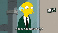 gif from The Simpsons on Accountability
