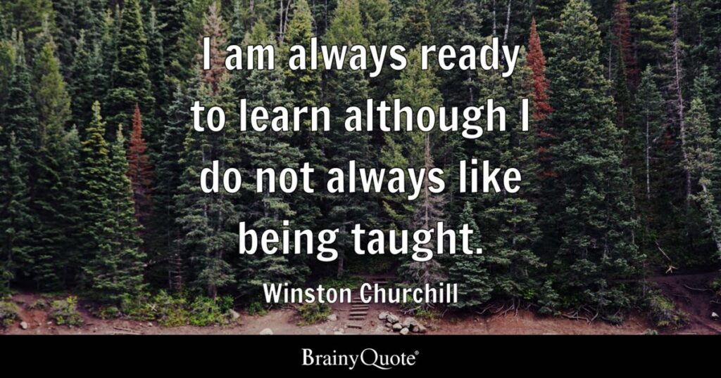image of Winston Churchill quote