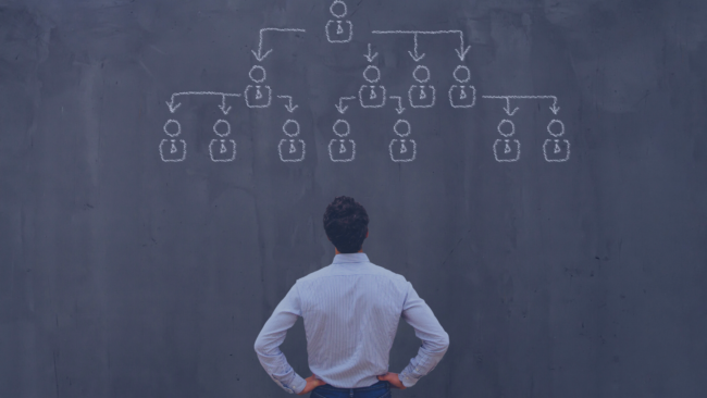 Image with delegation game plan