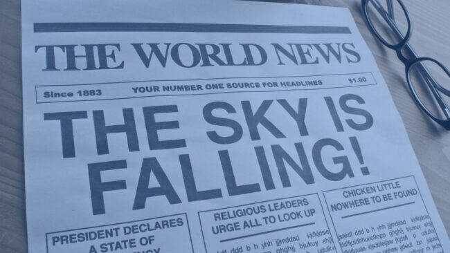 How to Lead When it Feels like the Sky is Falling by Nathan Jamail