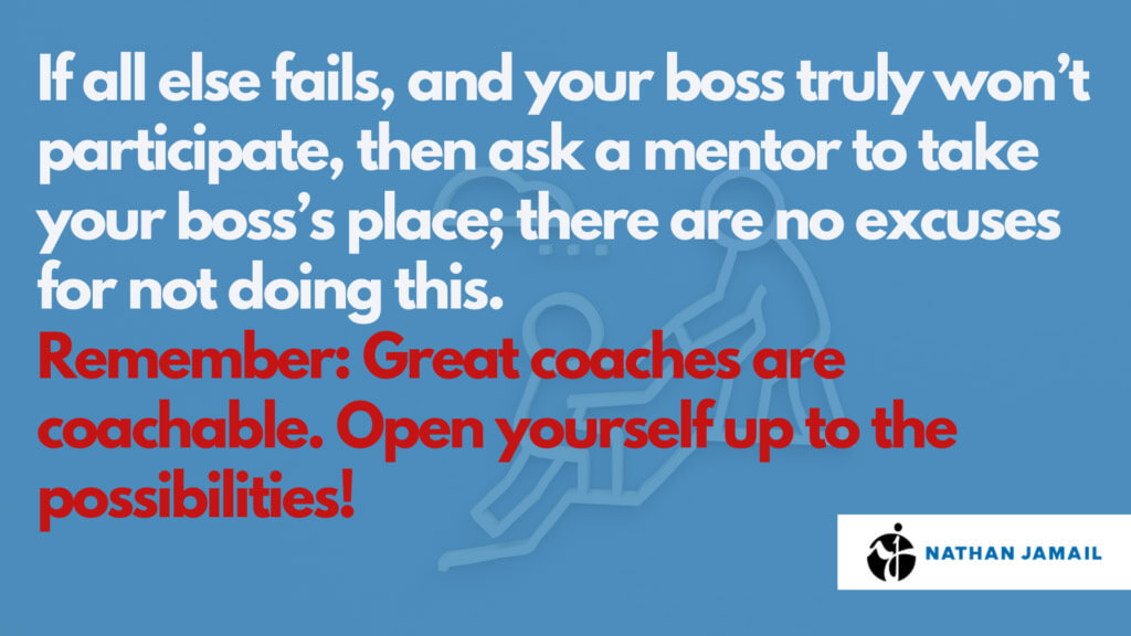 How to Ask Your Boss to be A Better Coach