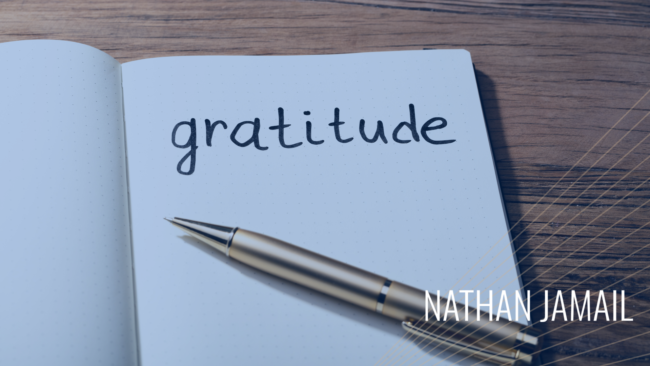 blog banner image with gratitude