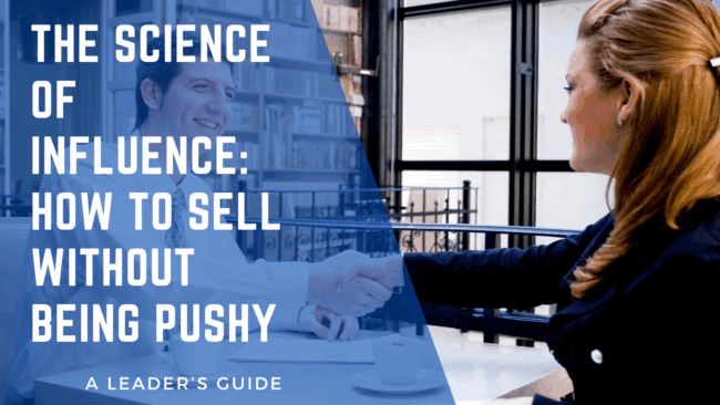 Ditch the pushy sales tactics and discover the science of influence-based selling. Learn how to build trust, align with your buyer, and close deals authentically—without the pressure.