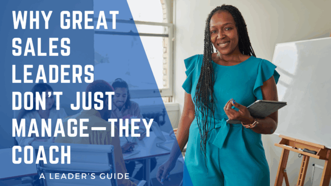 Great sales leaders don’t just manage—they coach. Sales Leadership Keynote Speaker Nathan Jamail explains how coaching drives real results.