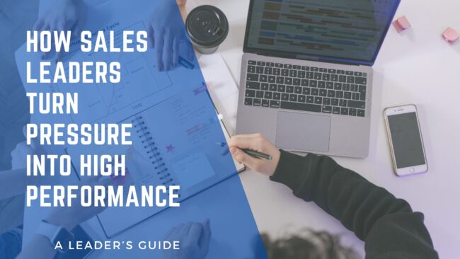 How sales leaders turn pressure into high performance by Nathan Jamail, Sales leadership keynote speaker