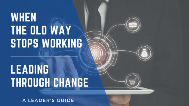 When the Old Way Stops Working-Leading Through Change with Sales Leadership Keynote Speaker Nathan Jamail