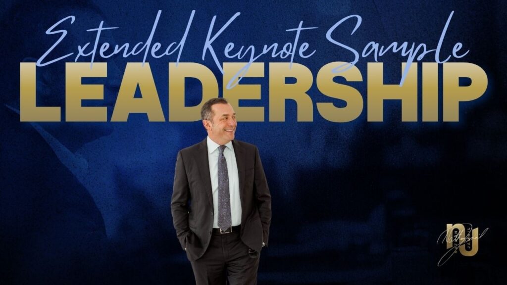 Extended Keynote Sample Leadership