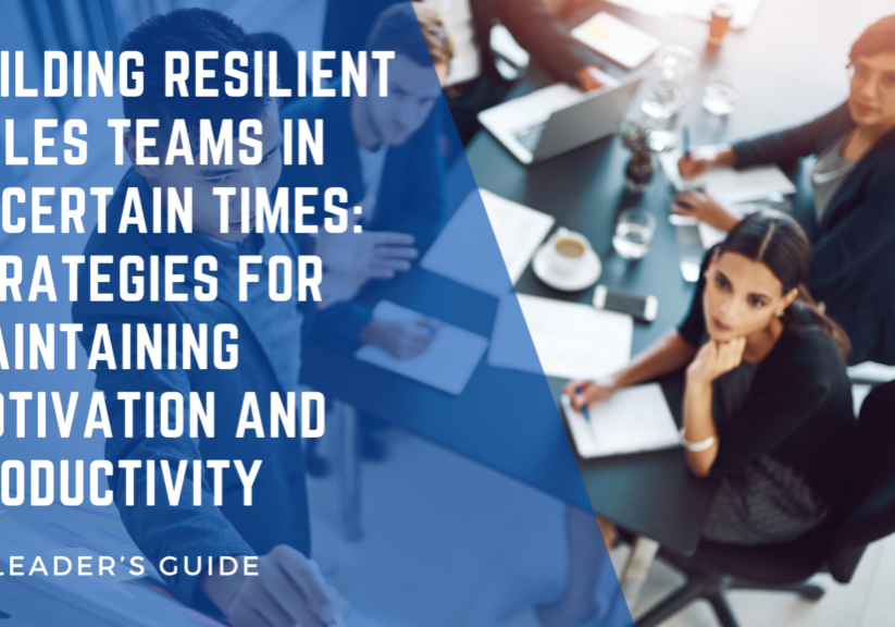 Discover practical strategies for building resilient sales teams that thrives in uncertain times. Learn how open communication, continuous development, empowerment, and self-care can keep your team motivated and productive, no matter the challenges.