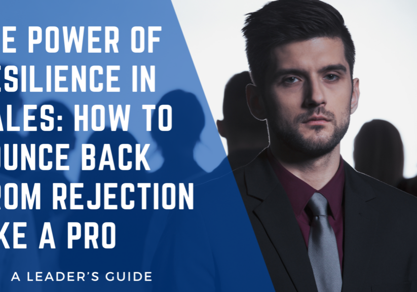 Rejection in sales is inevitable. Learn how to build resilience, bounce back stronger, and win more with a focused, confident mindset.